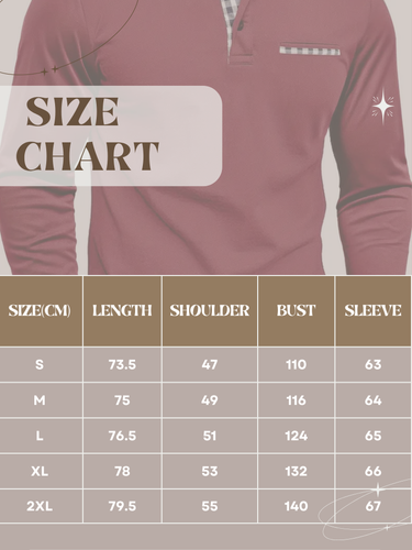 Amarae | Cotton Long Sleeve Polo Shirt for Men - Comfortable Fit