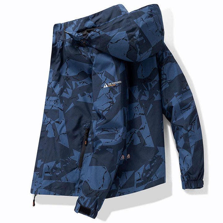 Amarae | Ski jacket for men with hood water-repellent - Modern Fit