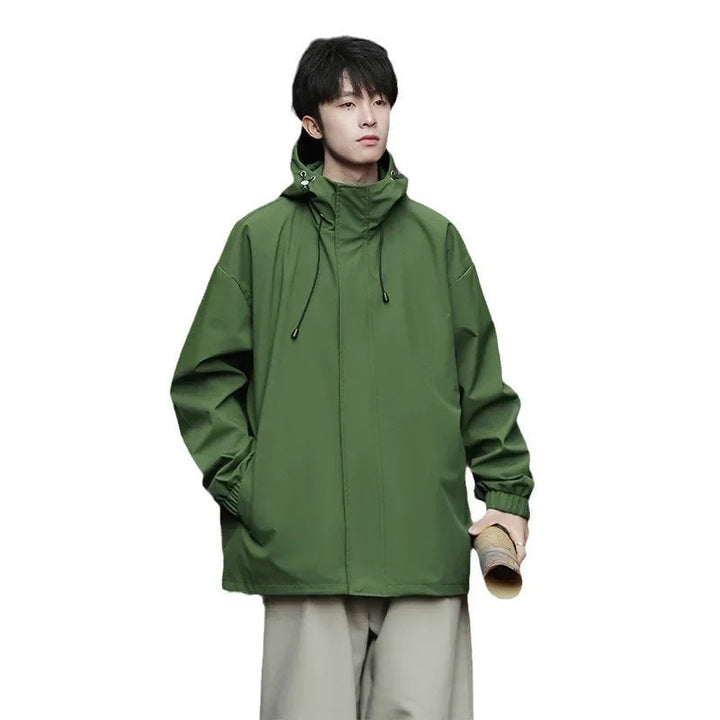 Lune London | Ski jacket for men plus size with hood - Winter feature