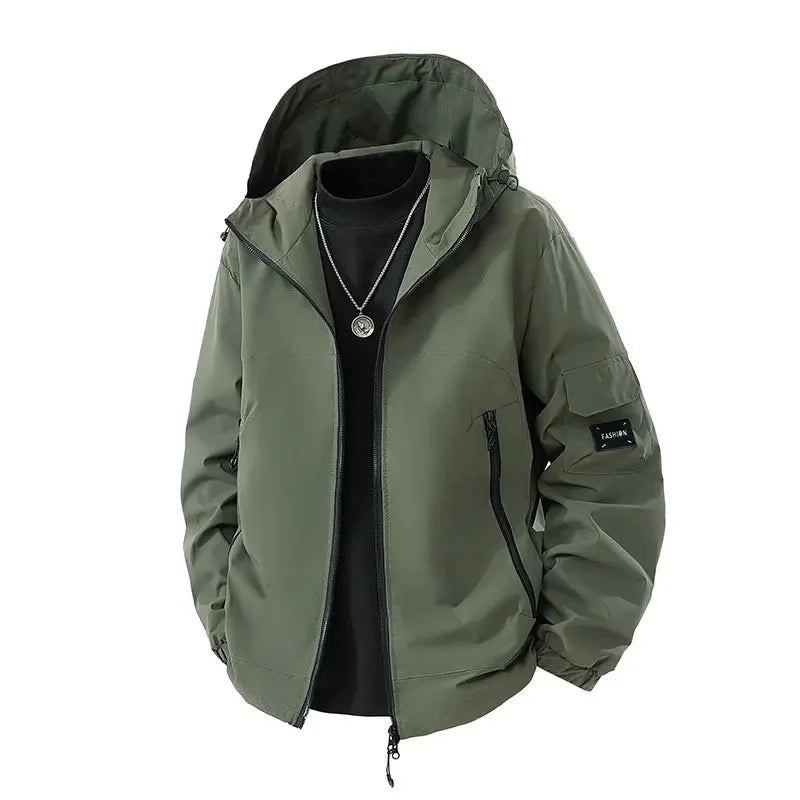 Lune London | Men's Ski Jacket - Winter Hooded Jacket, Water Repellent