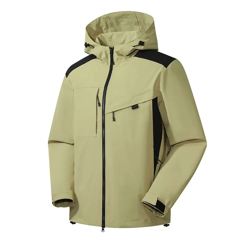 Lune London | Men's Ski Jacket - Loose Fit, Hooded Design Winter