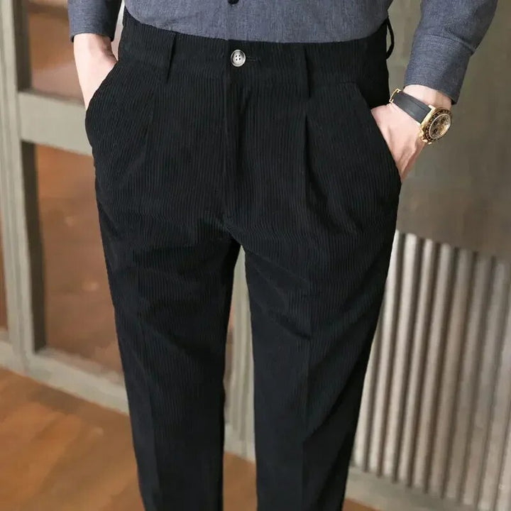 Lune London | Slim Corduroy Pants for Men - Modern Fit