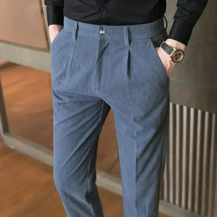 Lune London | Slim Corduroy Pants for Men - Modern Fit