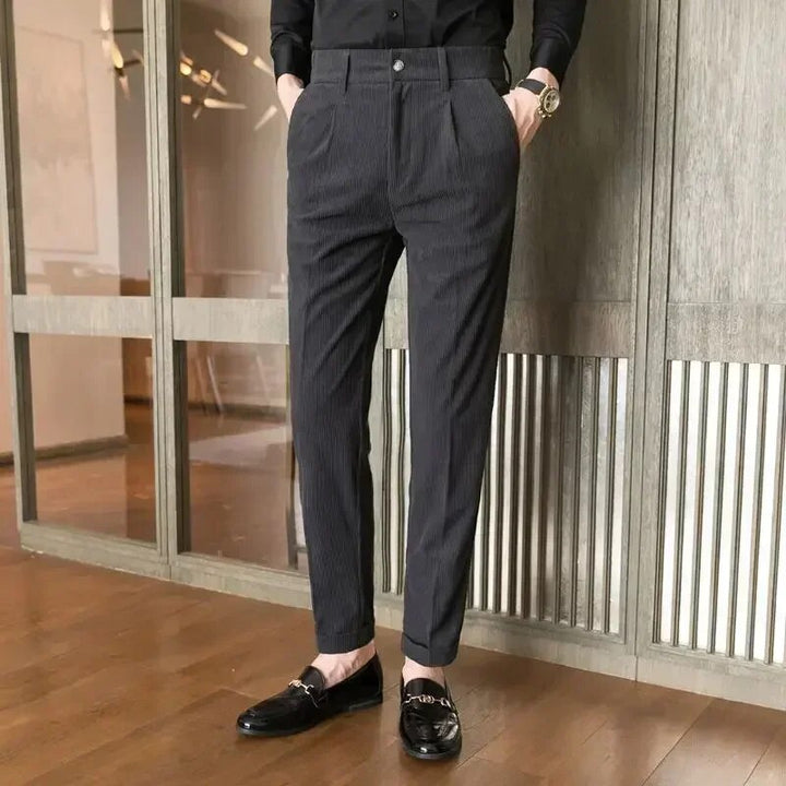 Lune London | Slim Corduroy Pants for Men - Modern Fit