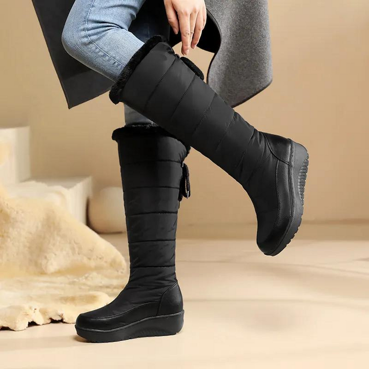 Lune London | Mid-calf winter boots for women with warm fur lining