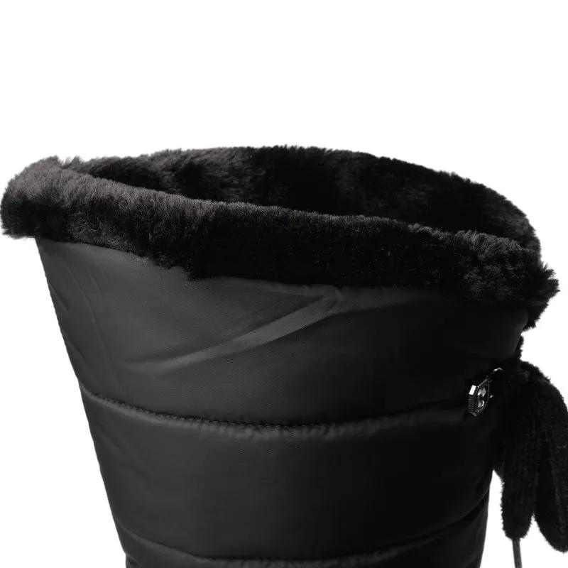 Lune London | Mid-calf winter boots for women with warm fur lining