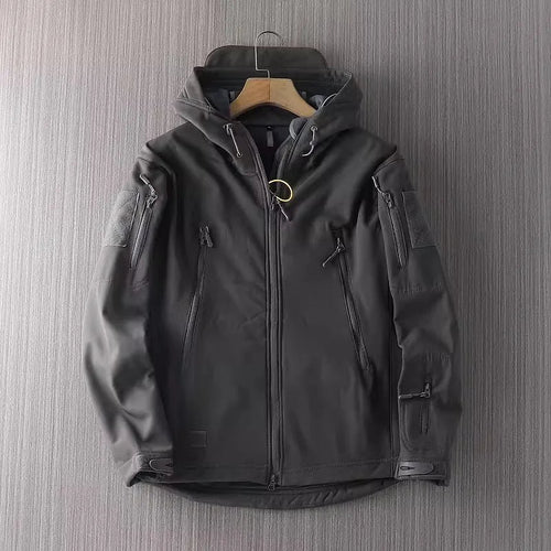 Amarae | Men's Softshell Jacket - Water Repellent with Hood