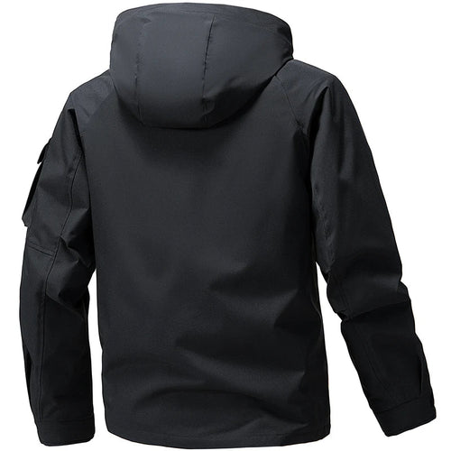 Amarae | Water-repellent softshell jacket - Men with hood