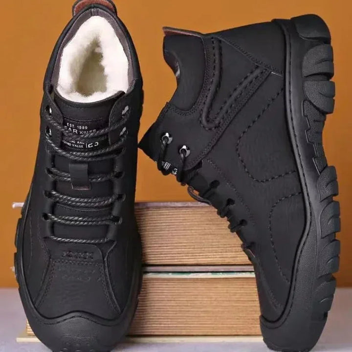 Lune London | Men's winter boots in waterproof leather with non-slip sole