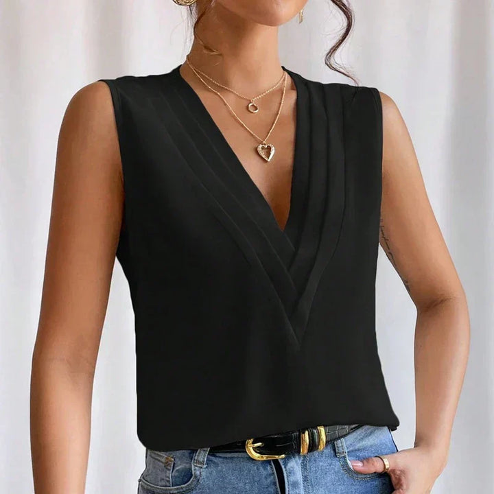 Lune London | Elegant Sleeveless Blouse