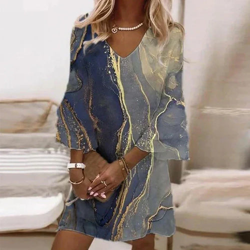 Amarae | Summer dress with bell sleeves