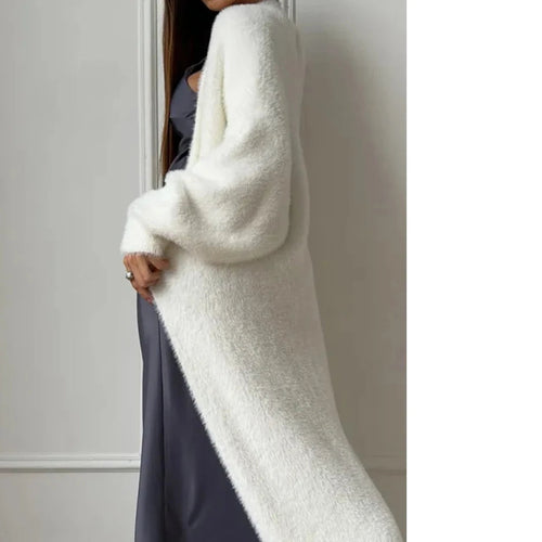 Amarae | Women's Long Knit Cardigan with Loose Fit