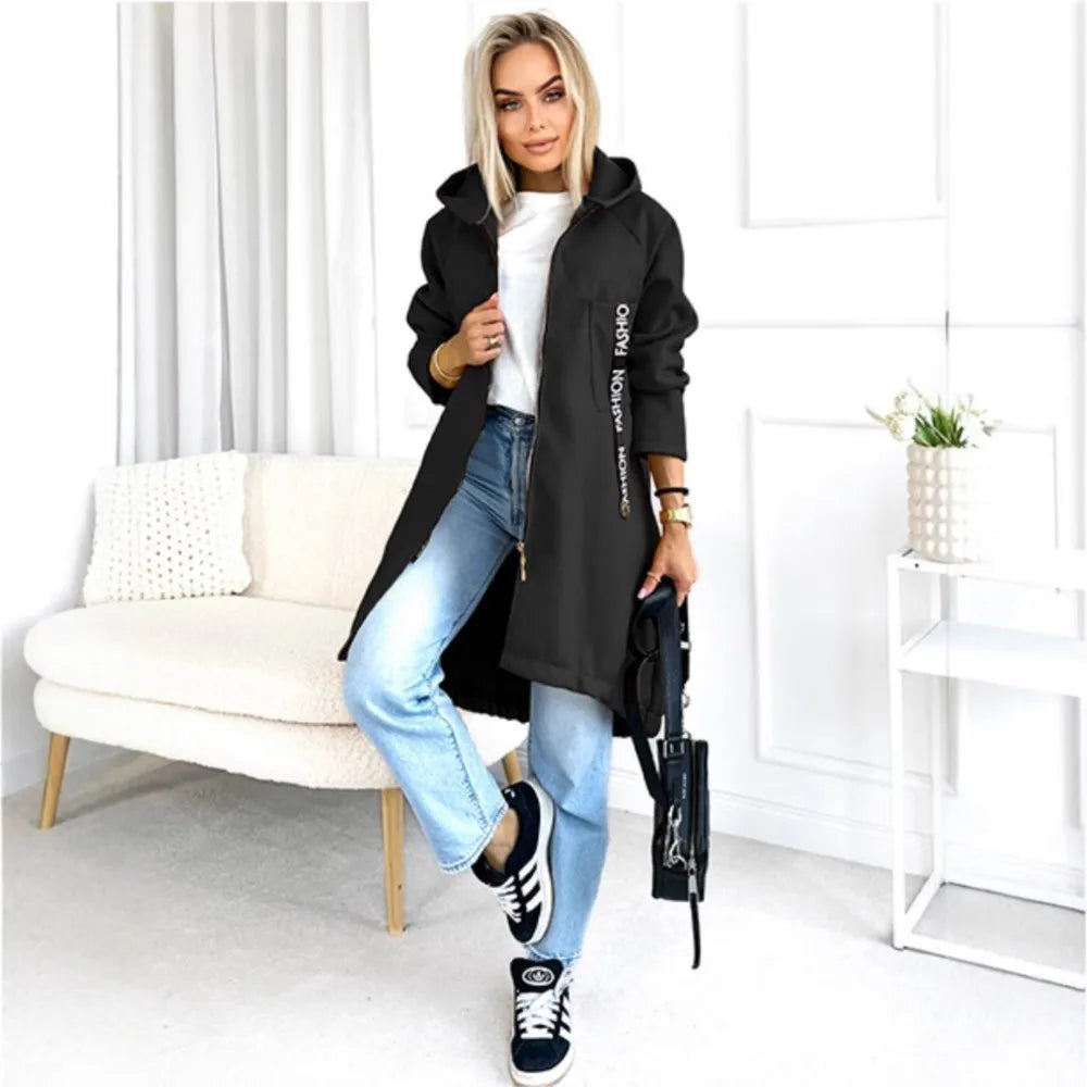 Lune London | Fleece Hoodie - Women's Winter Jacket