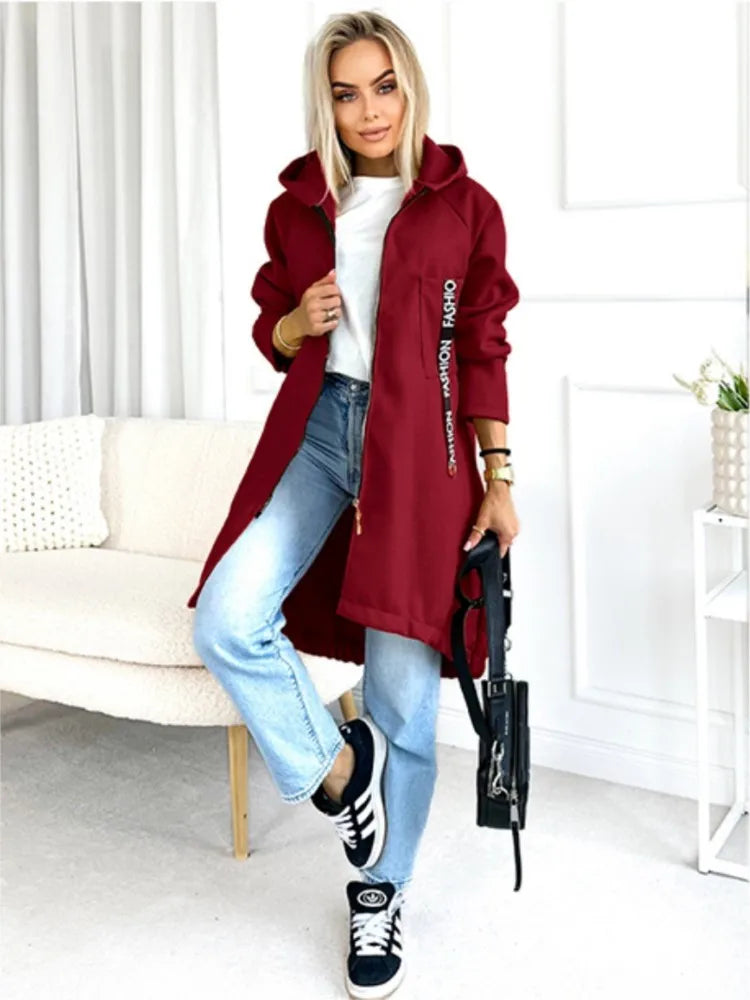 Lune London | Fleece Hoodie - Women's Winter Jacket
