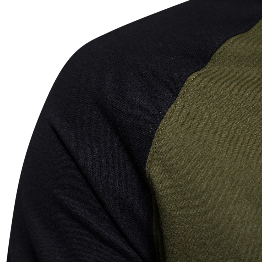 Lune London | Long Sleeve T-Shirt - Casual T-Shirt with Contrasting Sleeves