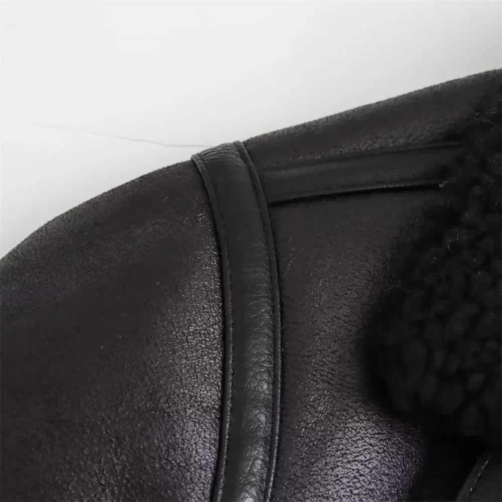 Lune London | Double-faced coat - Elegant and comfortable jacket with belt and modern collar for autumn