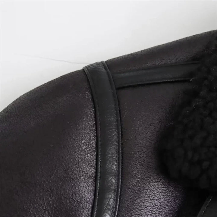 Lune London | Double-faced coat - Elegant and comfortable jacket with belt and modern collar for autumn