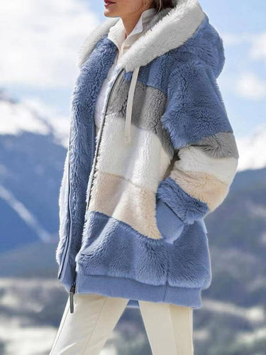Amarae | Colorful fleece hoodie
