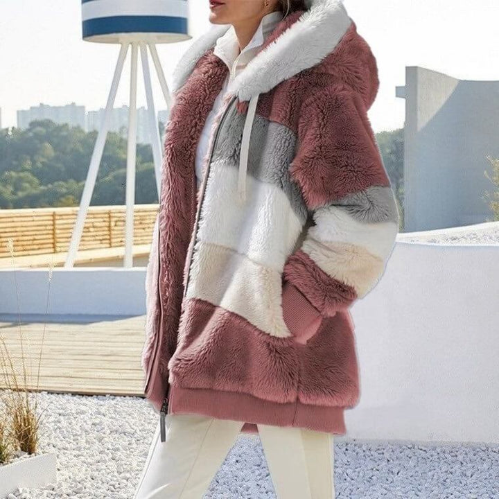 Lune London | Colorful fleece hoodie