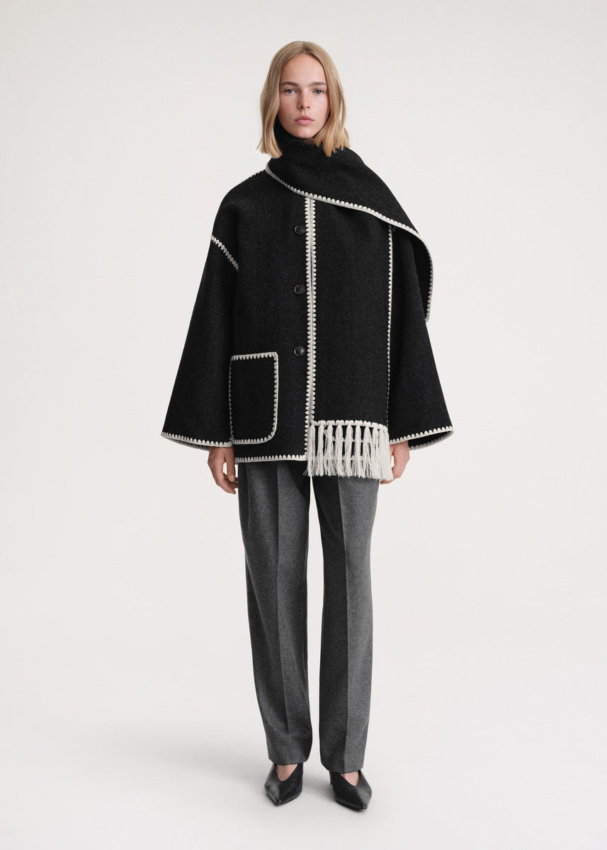 Lune London | Luxury jacket with scarf