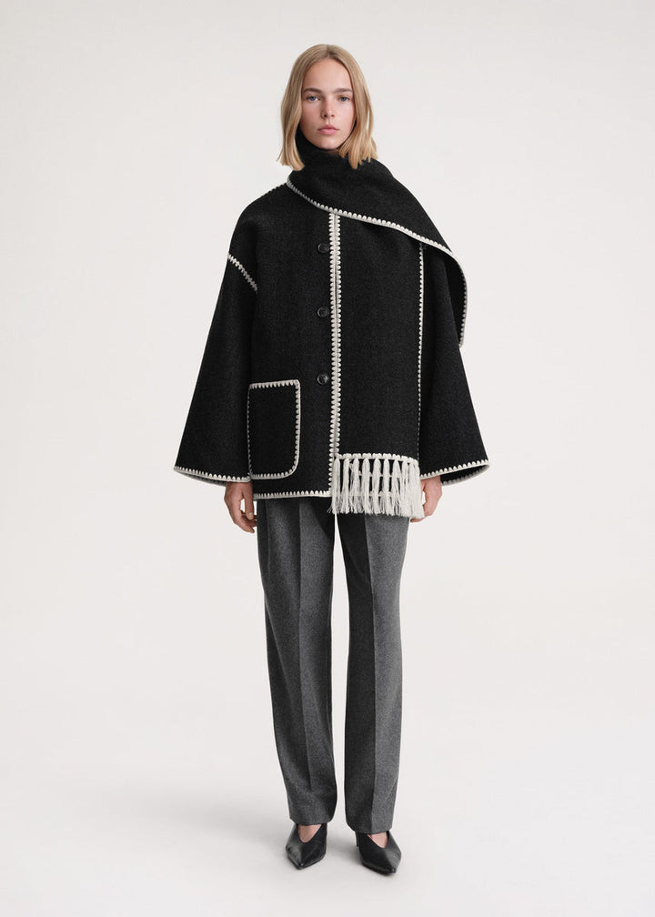 Lune London | Luxury jacket with scarf