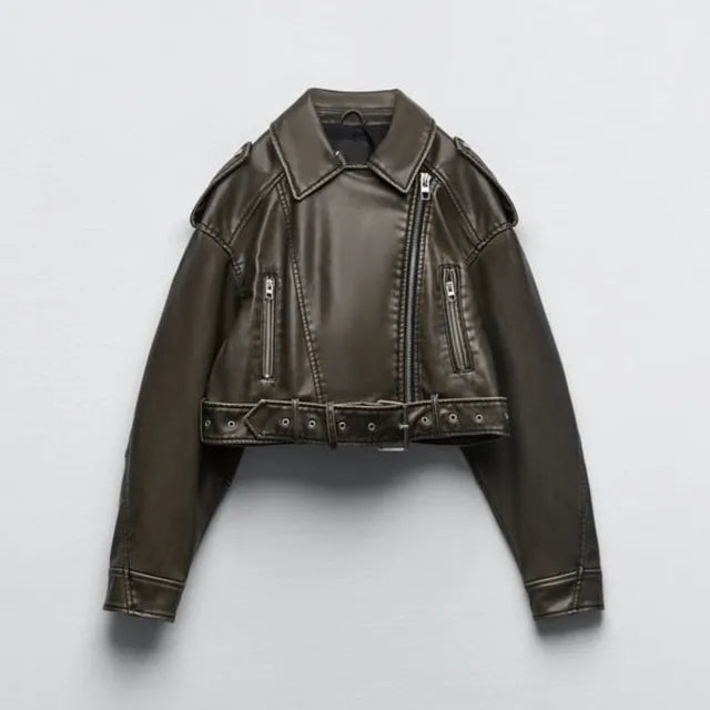 Amarae | Short Biker Jacket for Women