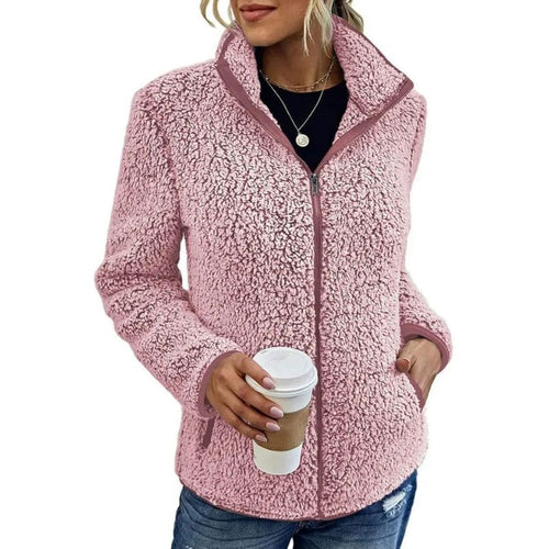 Winter fleece jackets for women