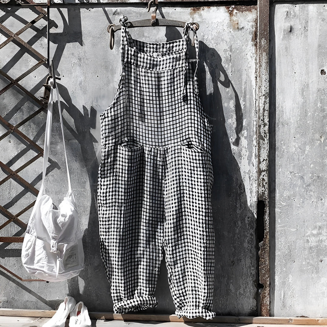 Lune London | Vintage White Overalls Unisex Adjustable