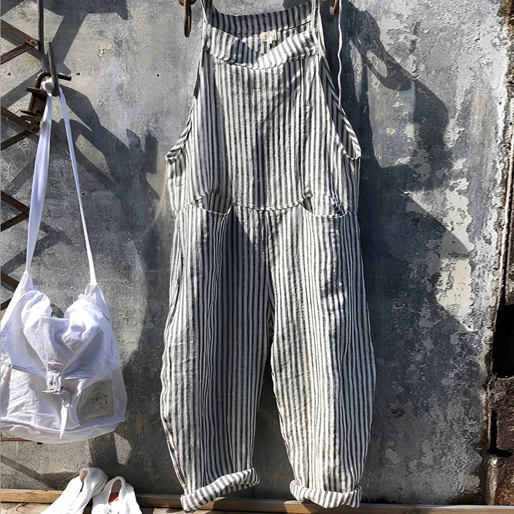 Lune London | Vintage White Overalls Unisex Adjustable