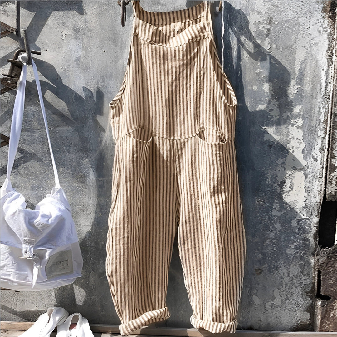 Lune London | Vintage White Overalls Unisex Adjustable