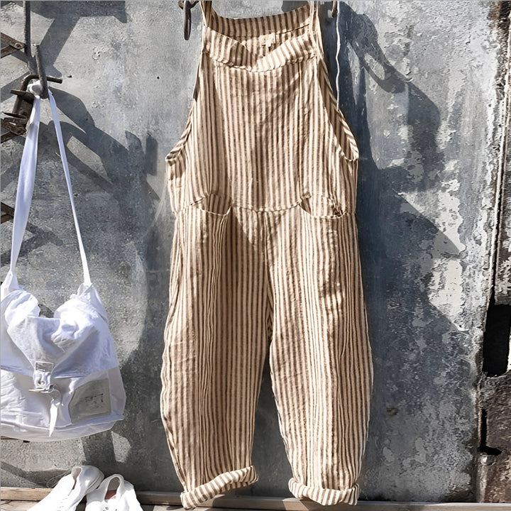 Lune London | Vintage White Overalls Unisex Adjustable
