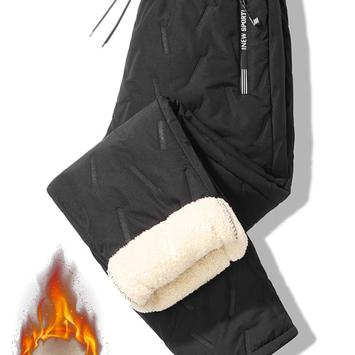 Amarae | Thermal Trousers Men - Windproof and Water Repellent - Full Length