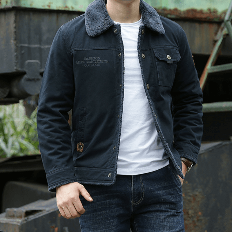 Lune London | Long winter jacket men padded and comfortable