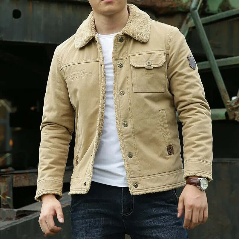 Lune London | Long winter jacket men padded and comfortable