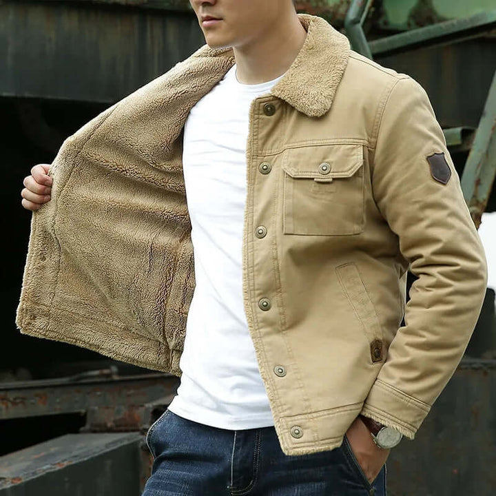 Lune London | Long winter jacket men padded and comfortable