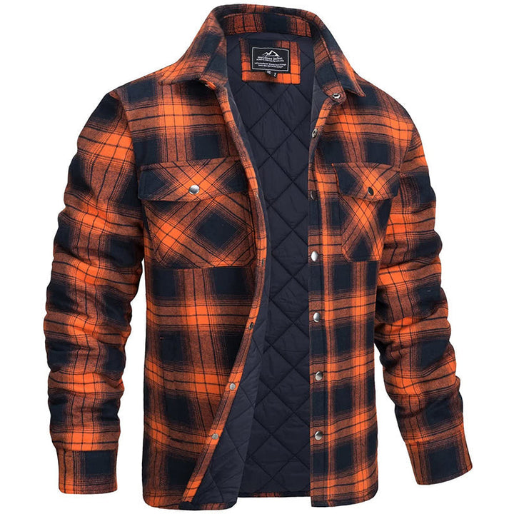 Lune London | Men's Lumberjack Jacket in Checked Design