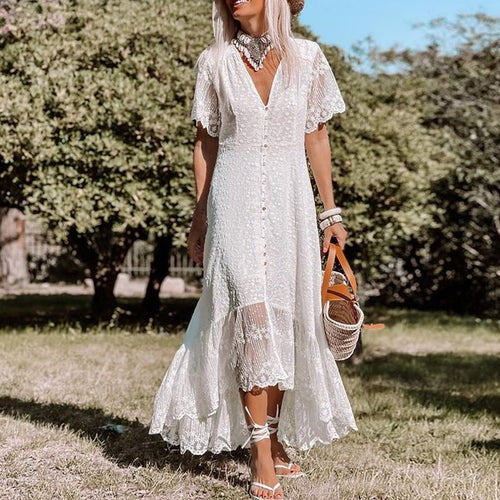 Amarae | Boho Lace Dress for Women