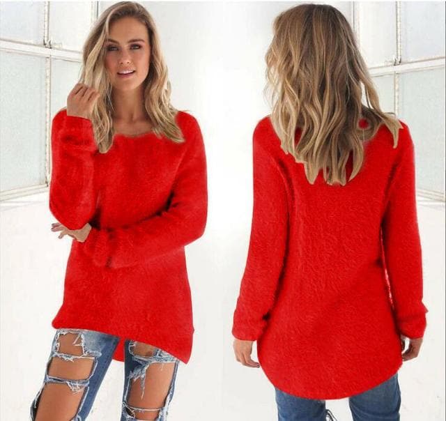 Lune London | Knit Sweater - Soft Fluffy Quality - Casual Fit - Long Sleeves