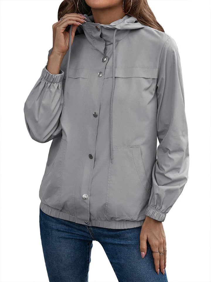 Amarae | Rain jacket for women - Waterproof with hood Long sleeves