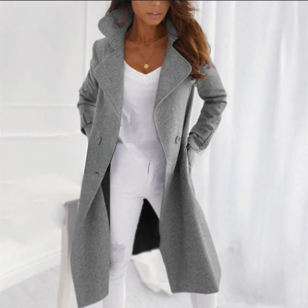 Lune London | Unbeatable Collar Long Coat for Women - Winter