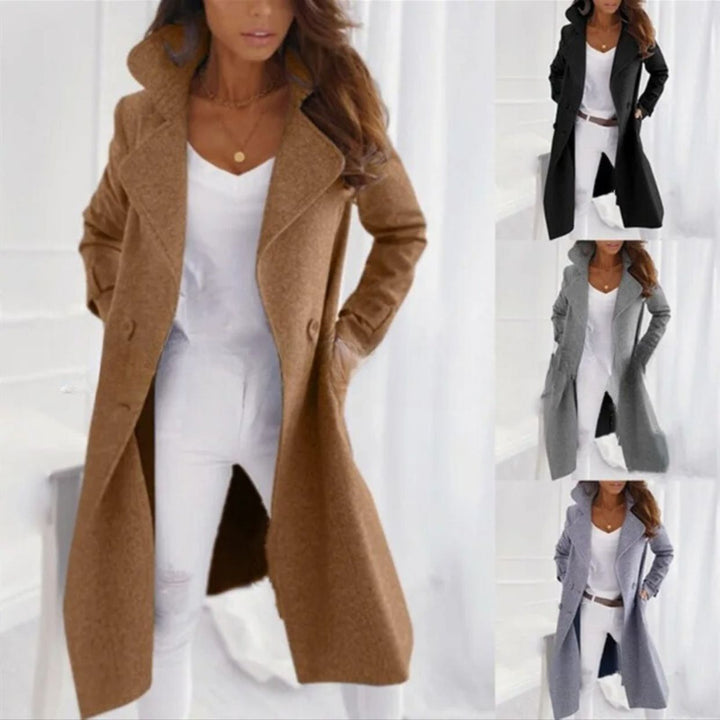 Lune London | Unbeatable Collar Long Coat for Women - Winter