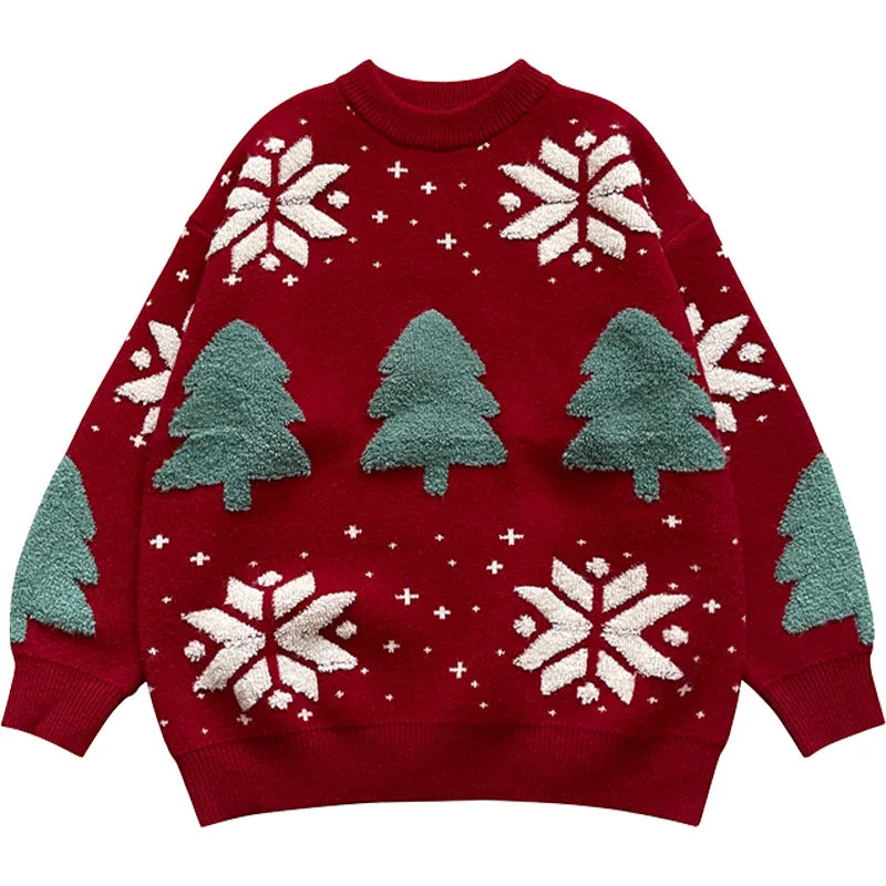 Lune London | Unisex sweatshirt with snowflake - Soft and warm sweater for winter days