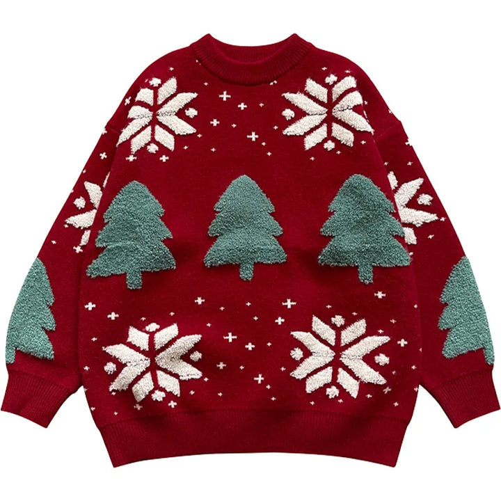Lune London | Unisex sweatshirt with snowflake - Soft and warm sweater for winter days