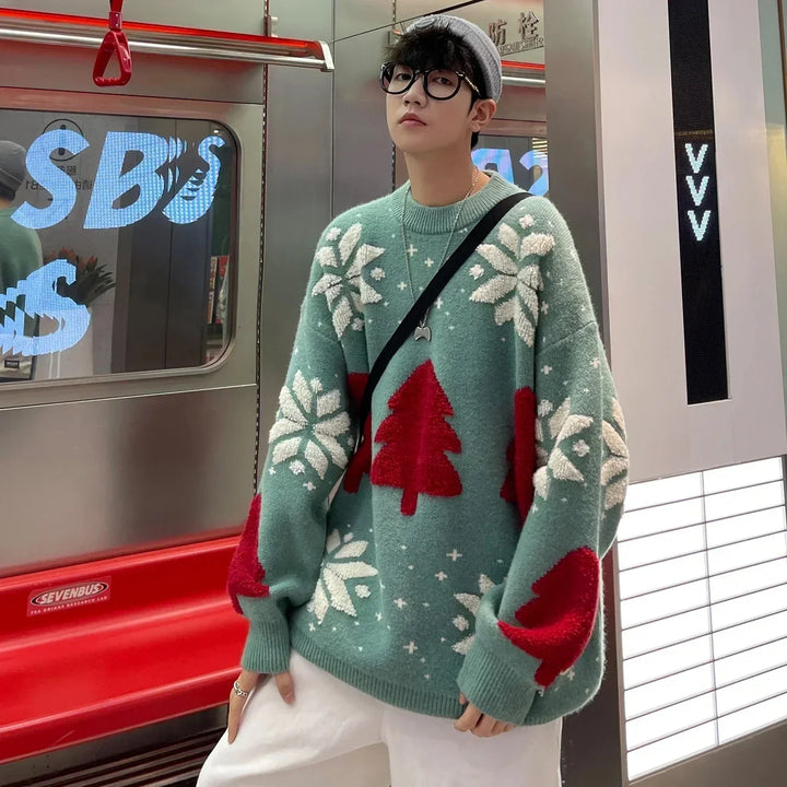 Lune London | Unisex sweatshirt with snowflake - Soft and warm sweater for winter days