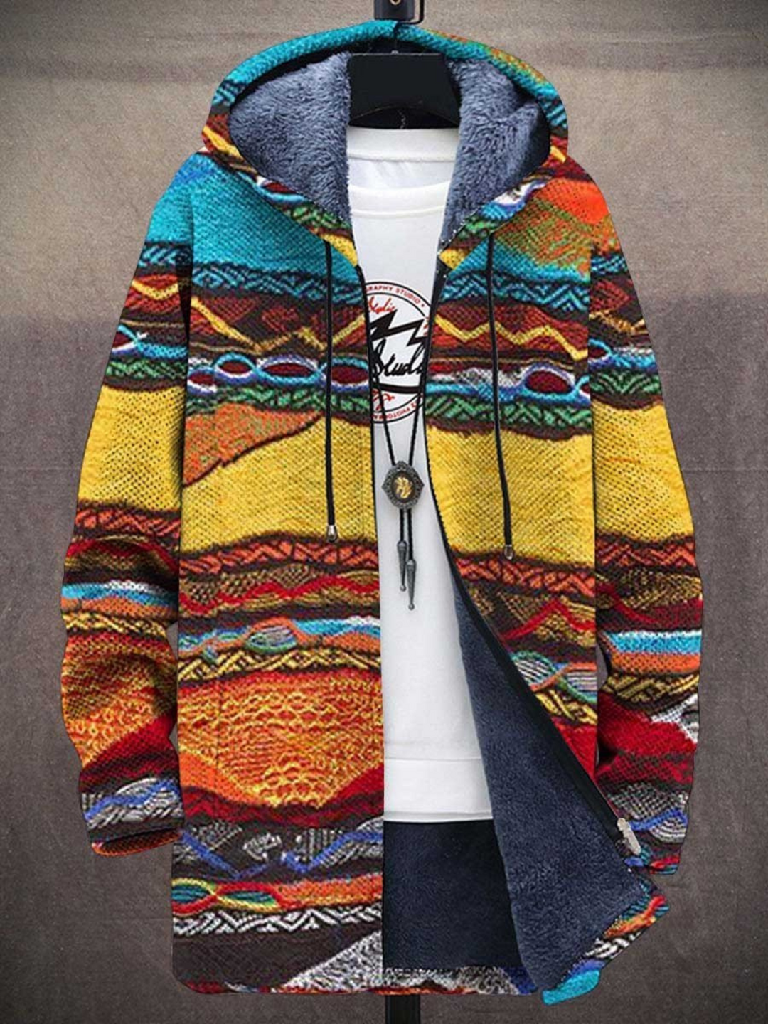 Amarae | Elegant Designer Jacket with Artistic Print