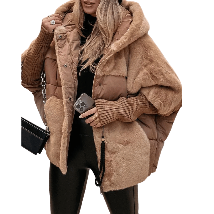 Lune London | Winter Jacket - Relaxed Fit - Quilted Jacket Lined with Fur Details