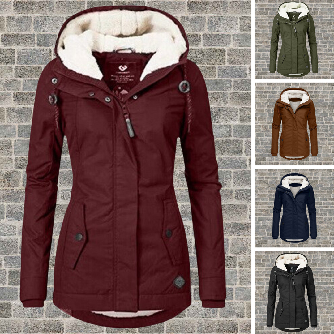 Lune London | Sherpa-Hoodie Winter Jacket - Stylish and warming outdoor parka for cold days