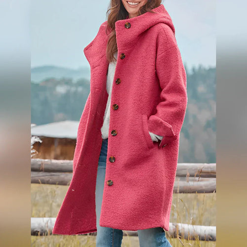 Amarae | long coat with hood