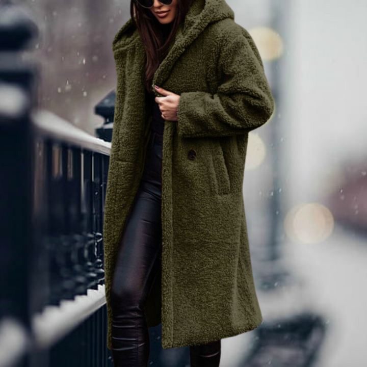 Lune London - The most elegant of elegances Faux Fur Hooded Jacket
