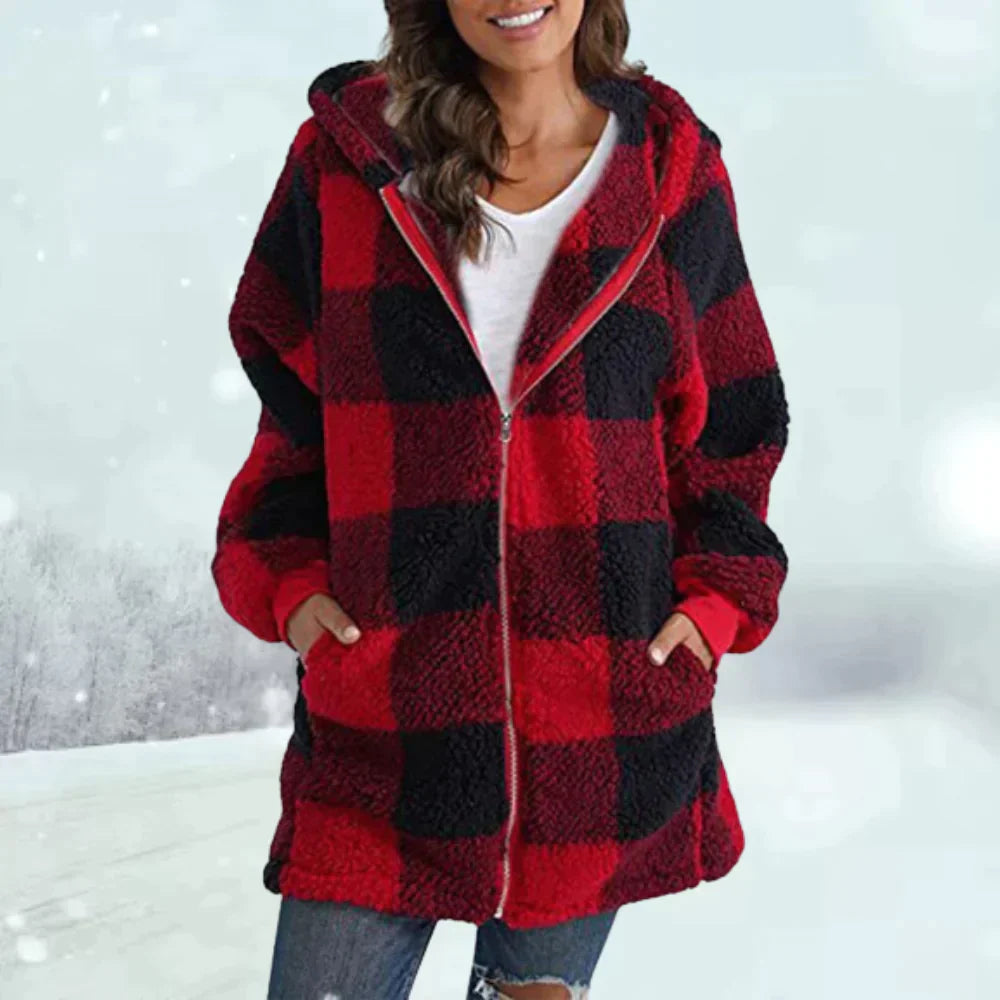 Lune London | Checkered Winter Coat